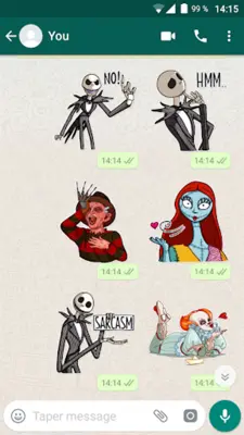 Spooky Stickers android App screenshot 5